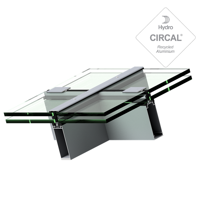 coner angle spinal rooflight