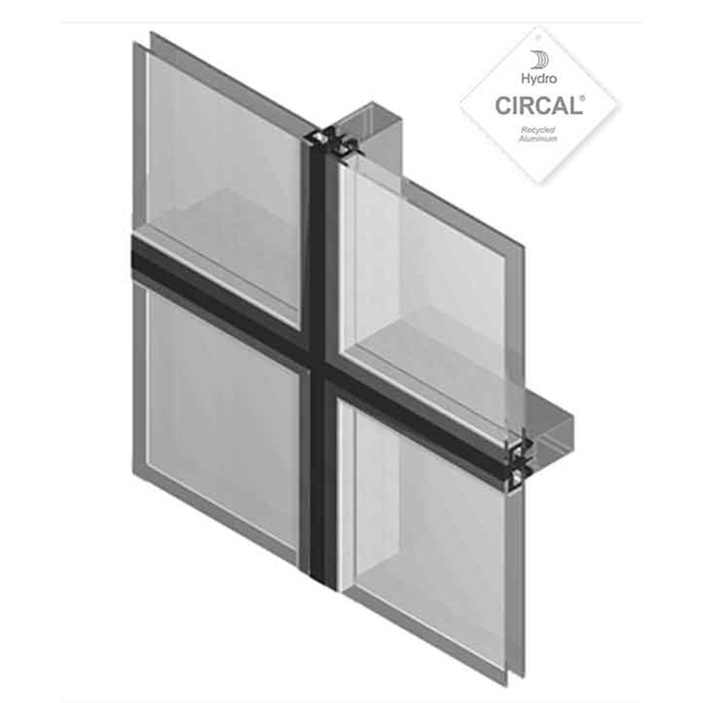 GEODE MX 52 Structural Glazing Curtain Walling